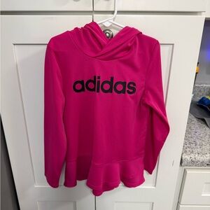 Adidas Kids Fuchsia Hoodie